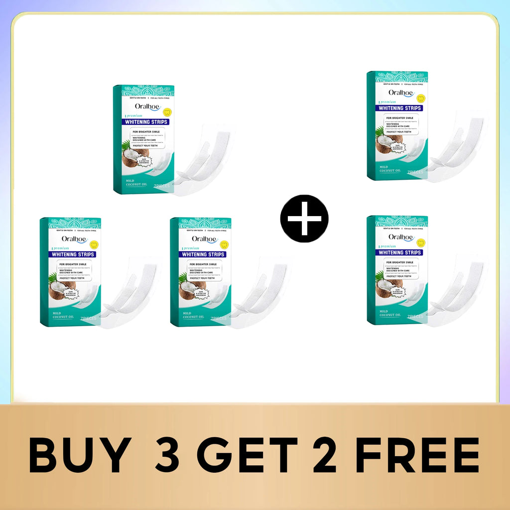 Tooth Whitening Strips Remove Tooth Stains Tartar Plaque Lighten Dark Dental Cleaning Improve Bad Breath Bleach Teeth Brightener