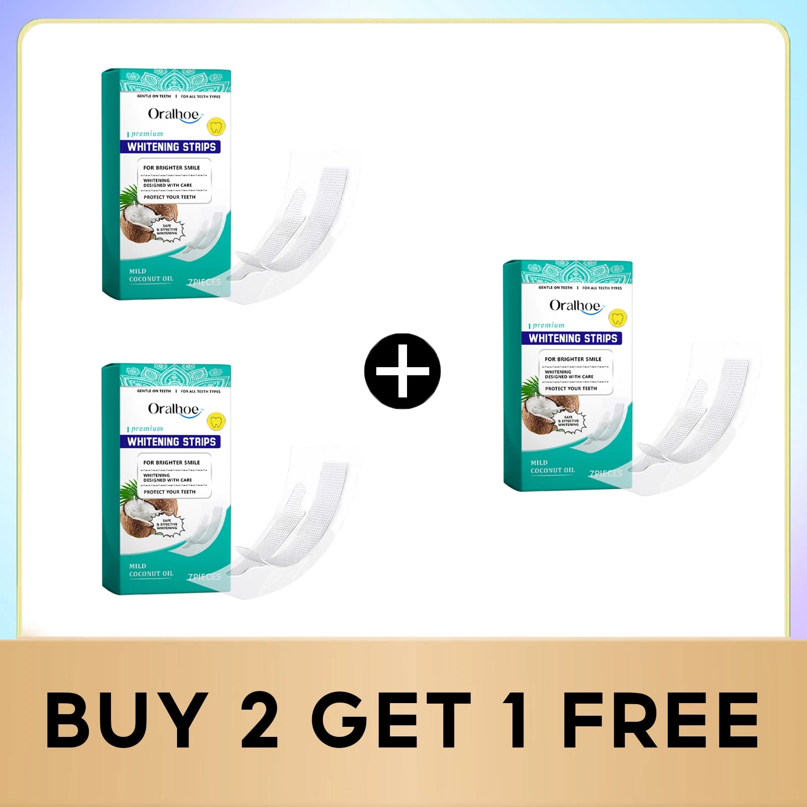 Tooth Whitening Strips Remove Tooth Stains Tartar Plaque Lighten Dark Dental Cleaning Improve Bad Breath Bleach Teeth Brightener